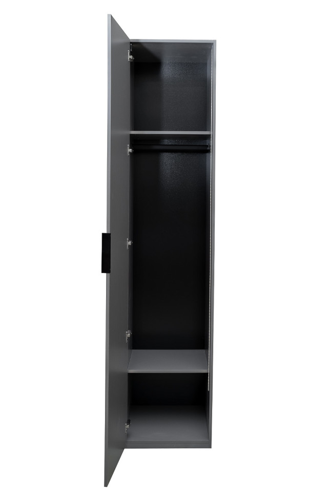 Шкаф-пенал Alto с полками цвет серый кобальт