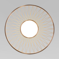 Потолочный светильник Cesta 40019/1 LED коричневый Eurosvet