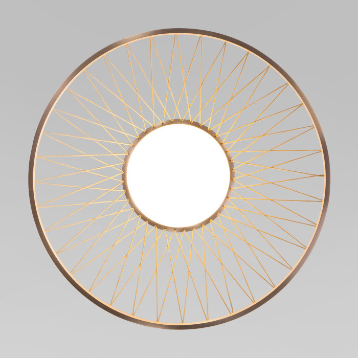 Потолочный светильник Cesta 40019/1 LED коричневый Eurosvet