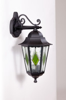 Настенный фонарь уличный PETERSBURG lead GLASS 79802lg Bl Oasis Light