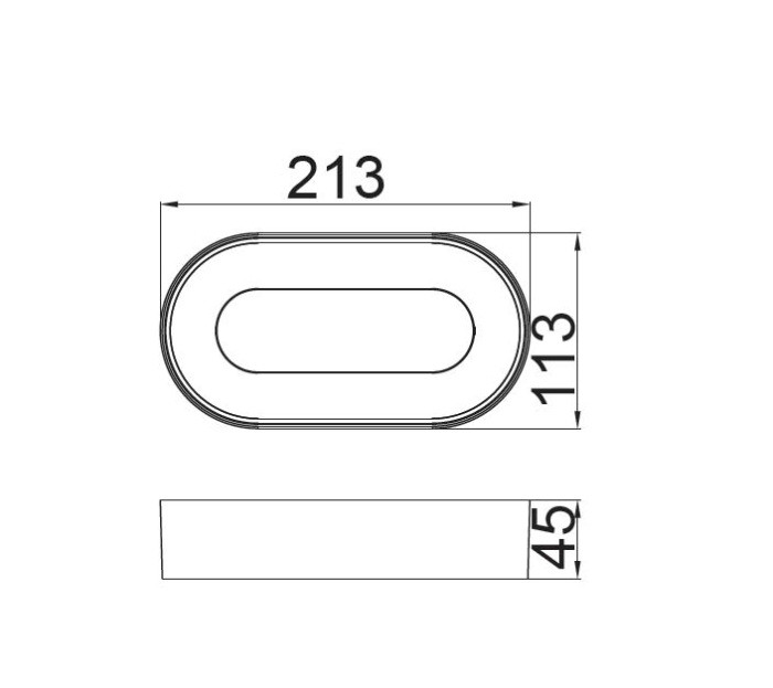 Настенный светильник уличный  W3491S-3K S Oasis Light