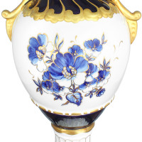 Ваза для цветов 63см."Люксор-Синий" Dubi