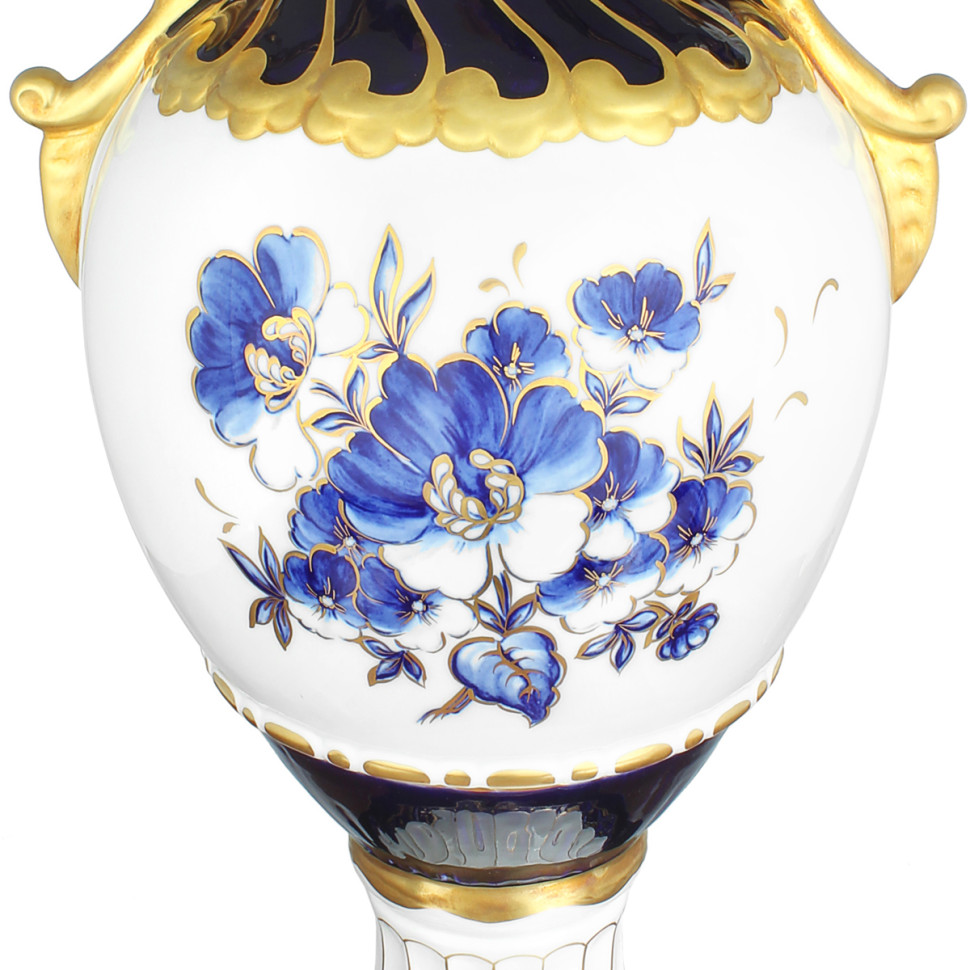 Ваза для цветов 63см."Люксор-Синий" Dubi