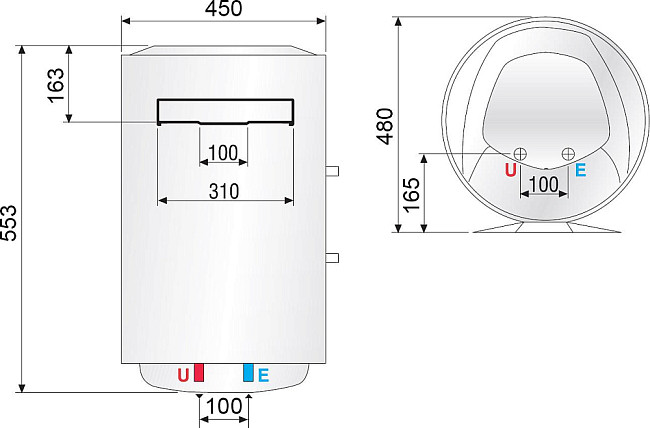 Водонагреватель Ariston SB R 50 V