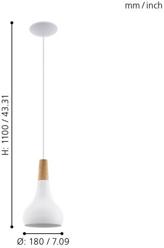 Подвесной светильник Sabinar 96981 Eglo