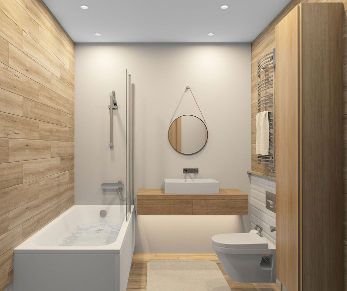 Точечный светильник Deep DK3103-WH Denkirs