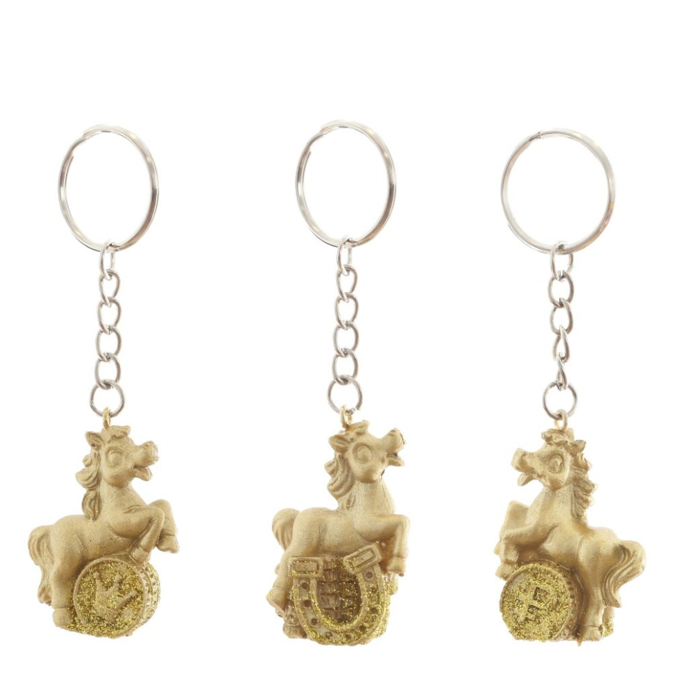 Брелок "Лошадка", L3 W1,5 H4 см, 3в.