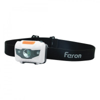 Налобный светодиодный фонарь Feron TH2302 на батарейках 70х20 120 лм 41681 Налобный светодиодный фонарь Feron TH2302 на батарейках 70х20 120 лм 41681