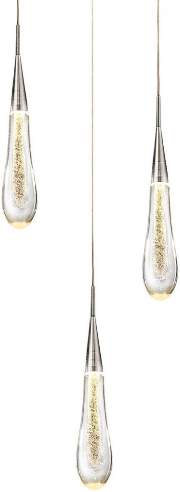 Подвесной светильник Pour MD-023B-3 chrome DeLight Collection