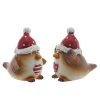 Фигурка декоративная "Птичка", L3 W4,5 H5 см, 2в.