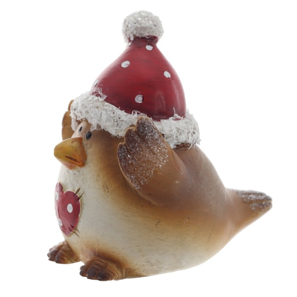 Фигурка декоративная "Птичка", L3 W4,5 H5 см, 2в.