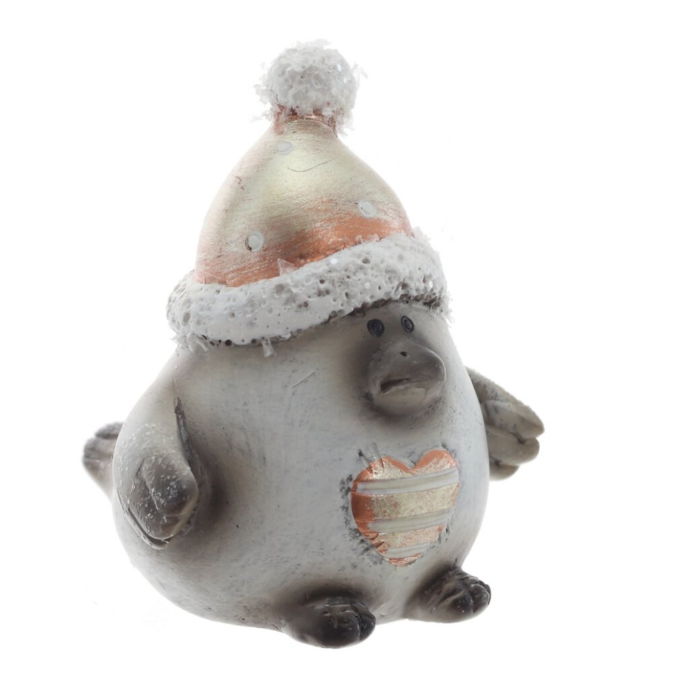 Фигурка декоративная "Птичка", L3 W4,5 H5 см, 2в.