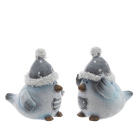 Фигурка декоративная "Птичка", L3 W4,5 H5 см, 2в.