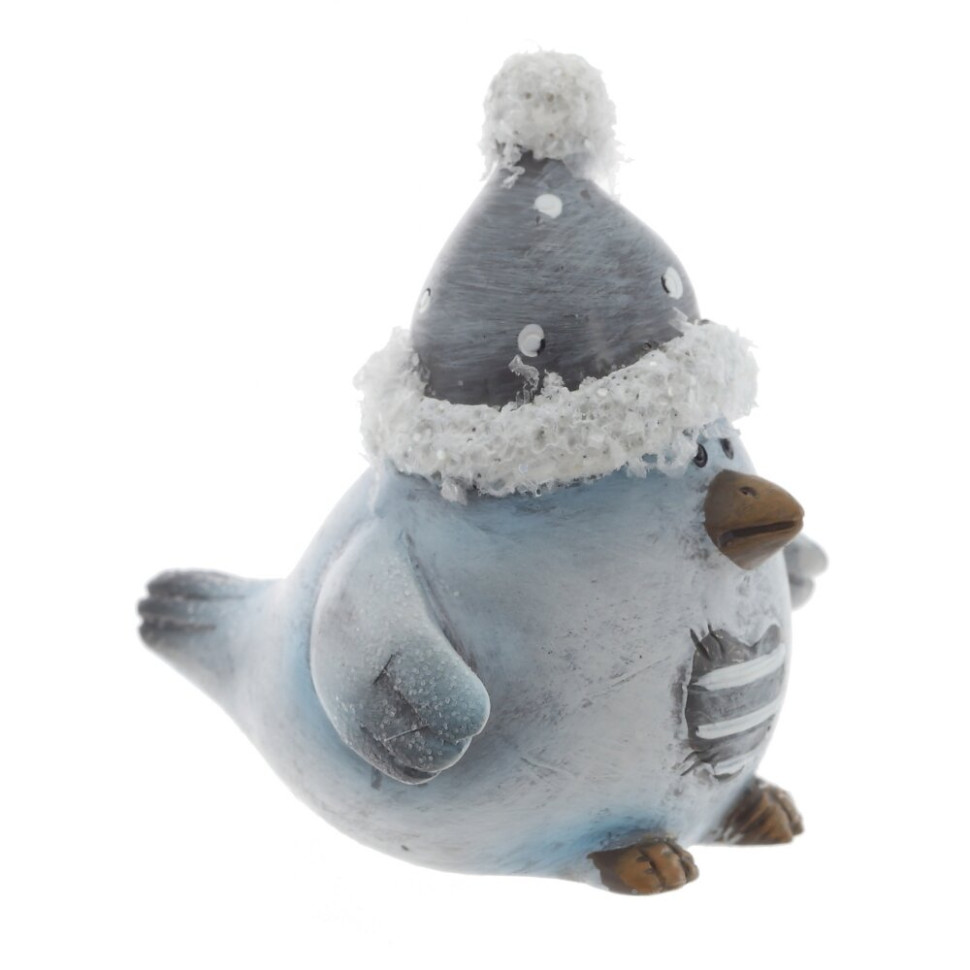 Фигурка декоративная "Птичка", L3 W4,5 H5 см, 2в.