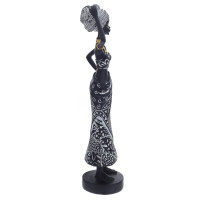 Фигурка декоративная "Африканка", L7 W6 H26,5 см