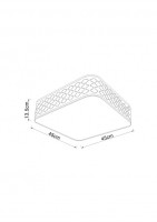 Потолочный светильник Clarke 15229D8 Globo Потолочный светильник Clarke 15229D8 Globo