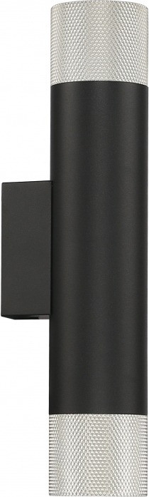Настенный светильник Delta 2365-2 BK+SL iLedex