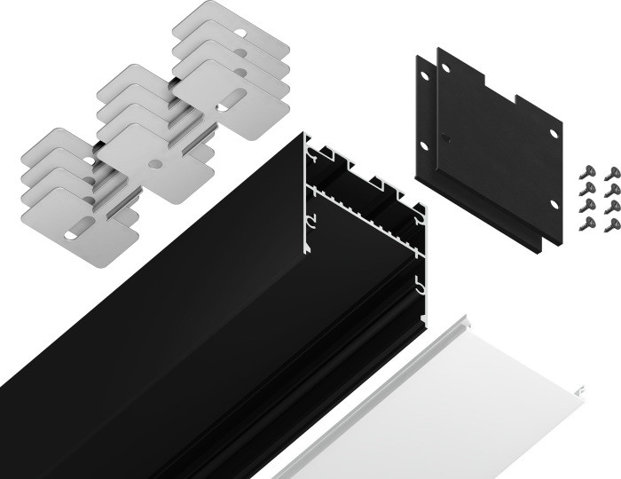 Профиль для светодиодной ленты Illumination GP3050BK Ambrella