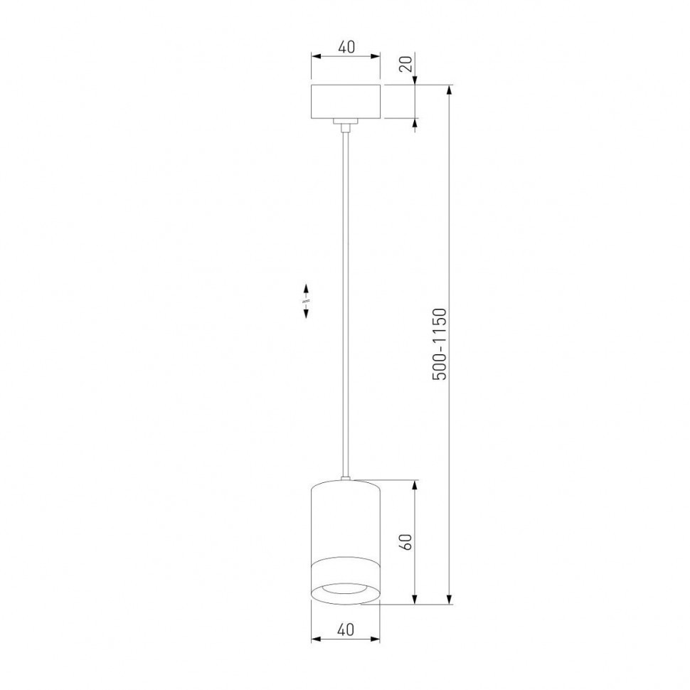 Подвесной светодиодный светильник Eurosvet Piccolo 50248/1 LED хром