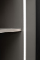 Шкаф Alto двухдверный с полками цвет серый кобальт Шкаф Alto двухдверный с полками цвет серый кобальт