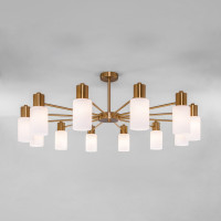 Потолочная люстра Vegga 70160/12 латунь Eurosvet