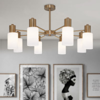 Потолочная люстра Vegga 70160/12 латунь Eurosvet