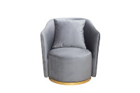 Кресло Verona вращающееся велюровое бирюзовое Кресло Verona вращающееся велюровое бирюзовое