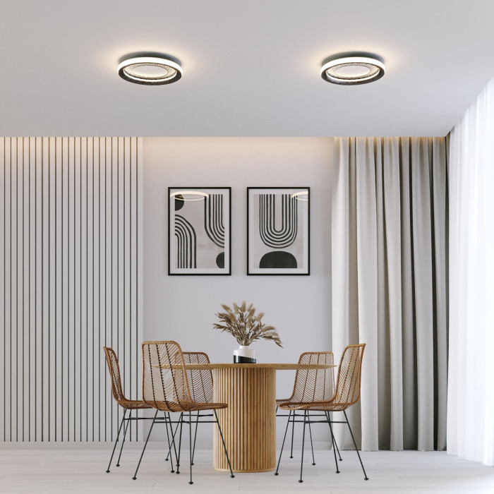 Потолочный светильник Parafe 40022/1 LED серый Eurosvet