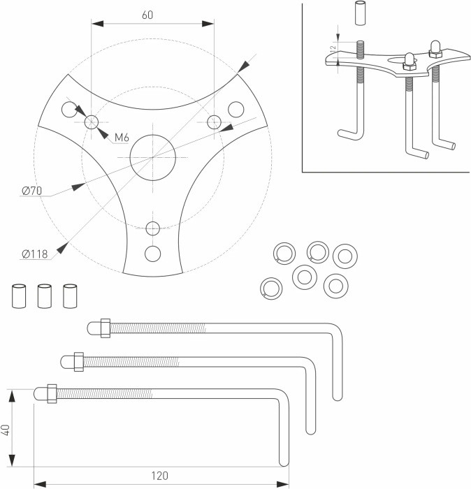 Наземный светильник STEM 046612 Arlight