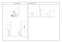 Бра ST Luce Desima SL1174.301.02 Бра ST Luce Desima SL1174.301.02