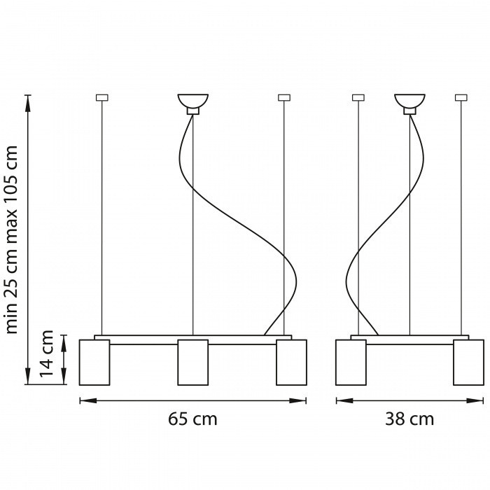 Подвесной светильник Qubica 805060 Lightstar