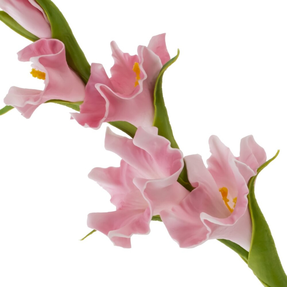 Цветок искусственный "Гладиолус" (Real Touch), L10 W10 H56 см