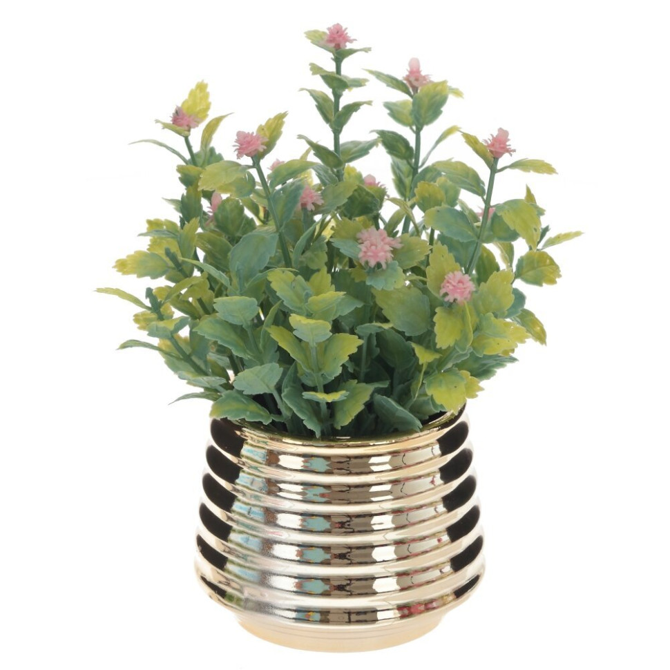 Цветочная композиция, L11 W11 H17 см