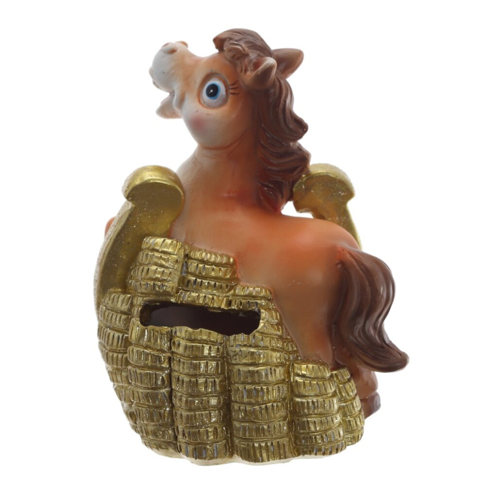 Копилка "Лошадка", L7,5 W6,5 H10 см, 6в.