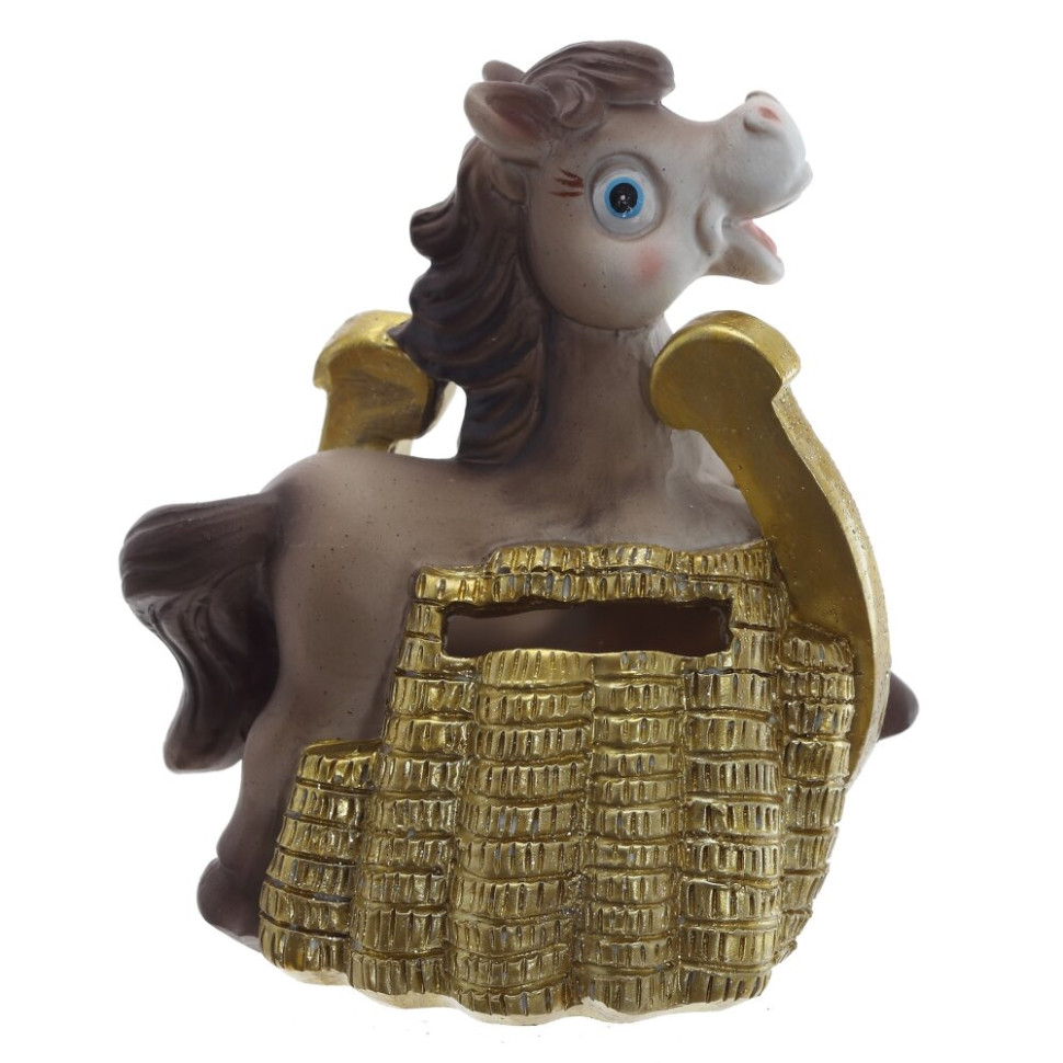 Копилка "Лошадка", L7,5 W6,5 H10 см, 6в.