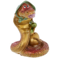 Фигурка декоративная "Змейка", L6,5 W7 H9,5 см, 3в.