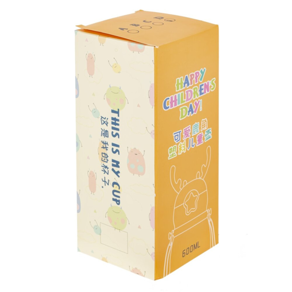 Бутылка, 600 мл, L8,5 W8,5 H21 см, 4в.