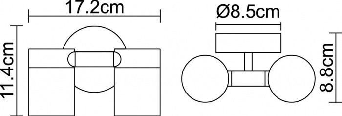 Архитектурная подсветка Style 3207-2L Globo