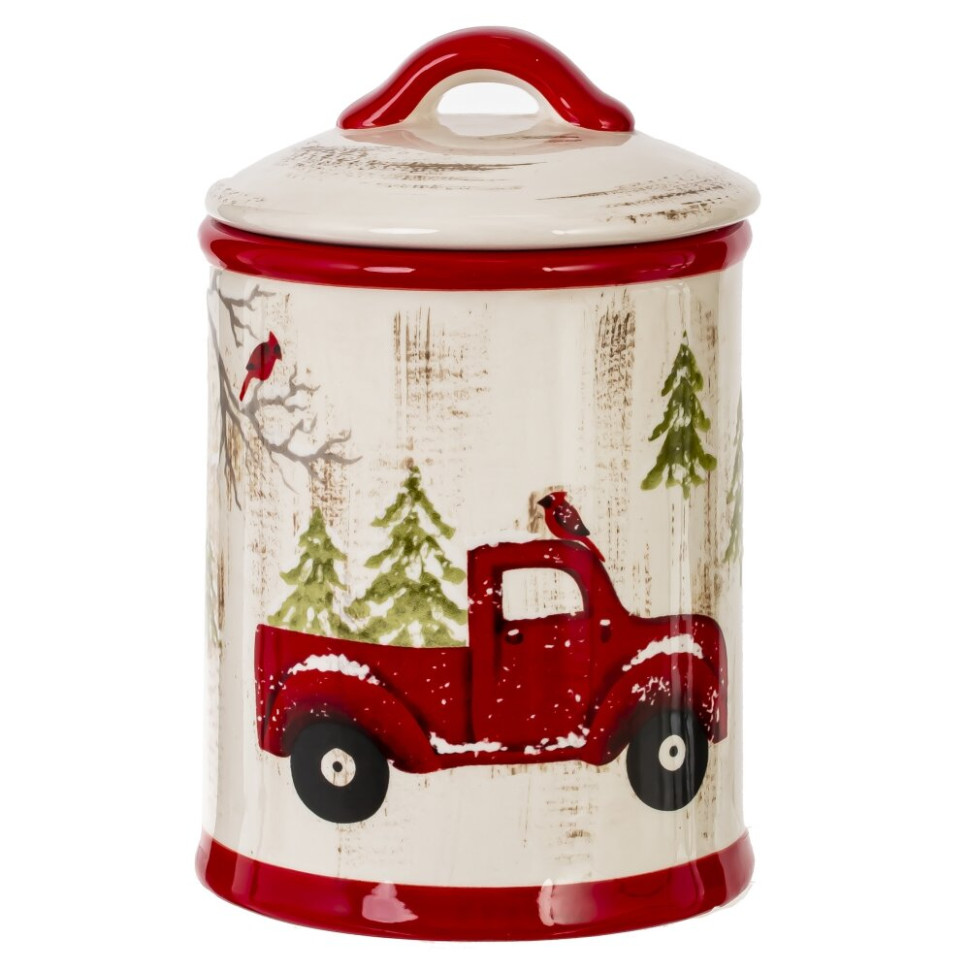 Емкость для сыпучих продуктов, 850 мл, L11 W11 H17 см, 2в.