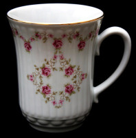 Кружка 250мл."Роза мелкая Дерби" Кружка 250мл."Роза мелкая Дерби"