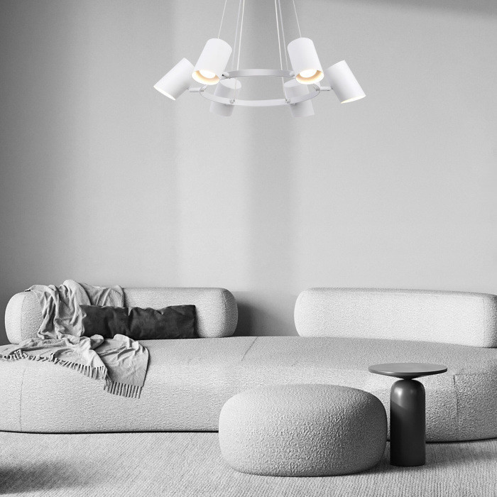 Подвесной светильник Splay 70147/6 белый Eurosvet