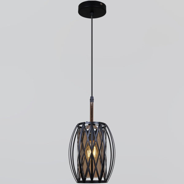 Подвесной светильник  06004-0.9-01 BK Reluce