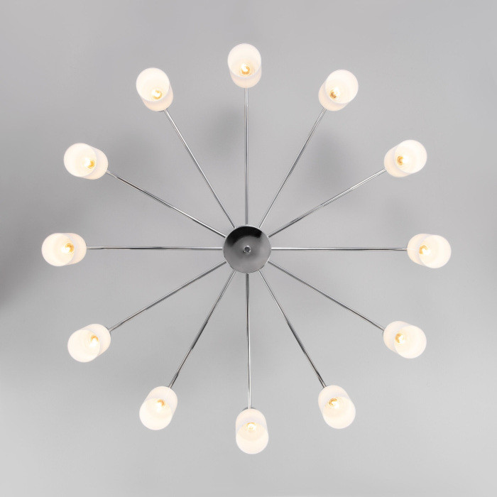 Потолочная люстра Vegga 70160/12 хром Eurosvet