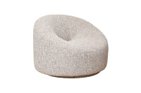 Кресло вращающееся Luna шенилл серое Кресло вращающееся Luna шенилл серое