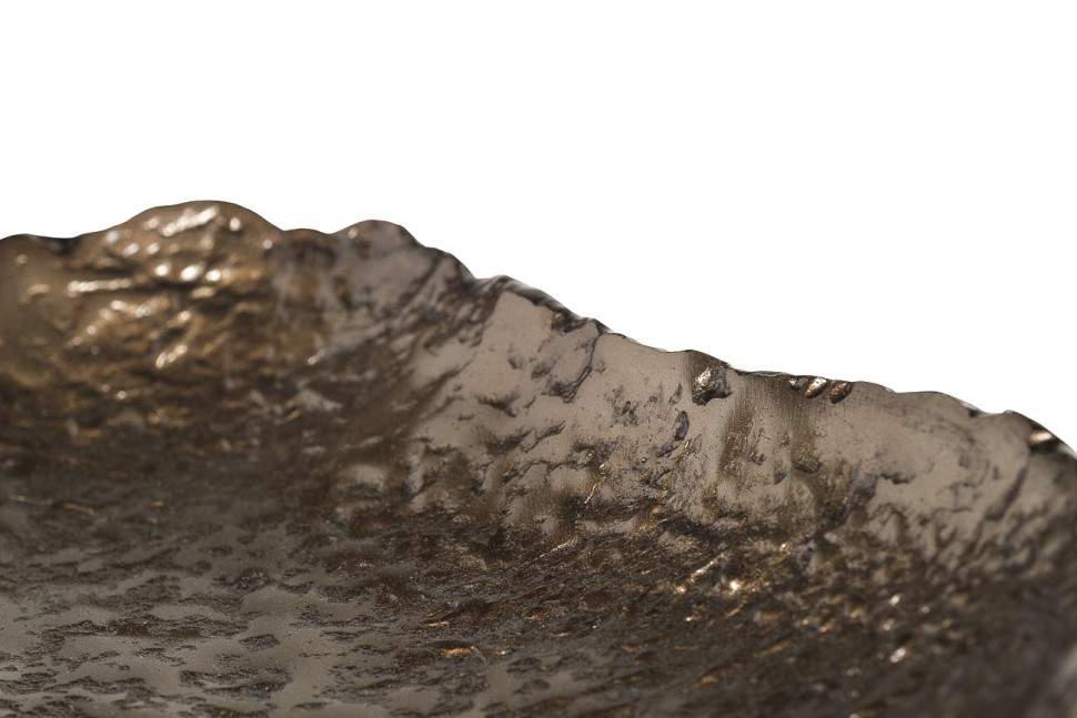 Столик журнальный металлический (цвет бронзы)