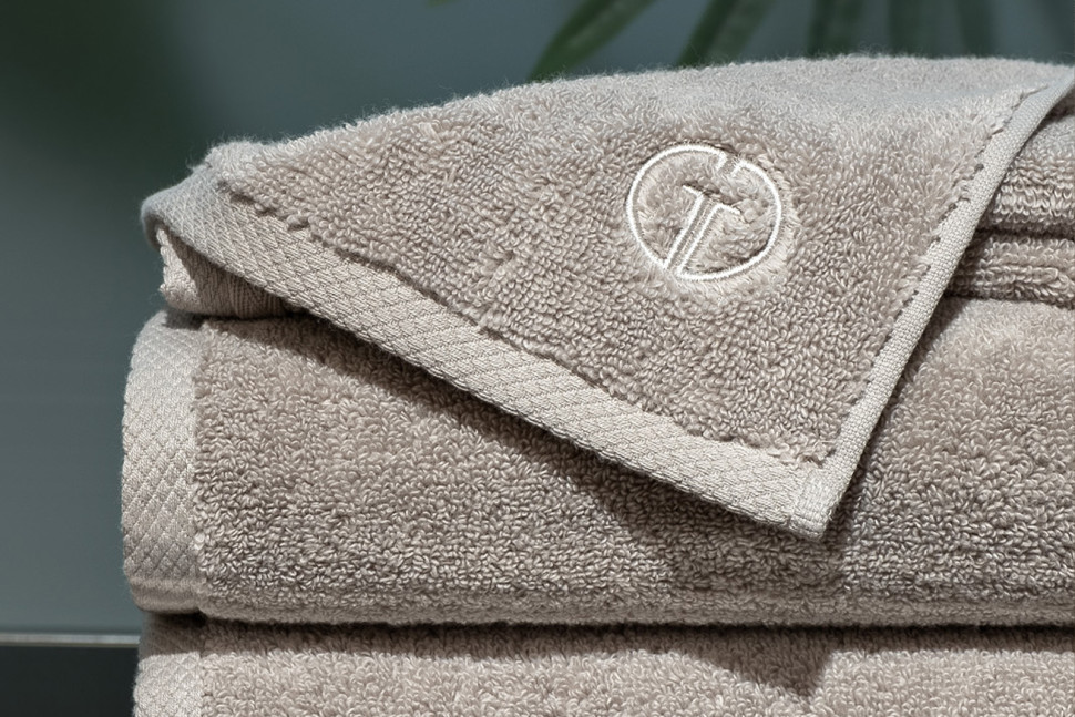 Полотенце "Соло" 30*50 бежевое