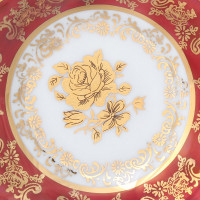 Набор розеток 11см.6шт."Роза Красная"