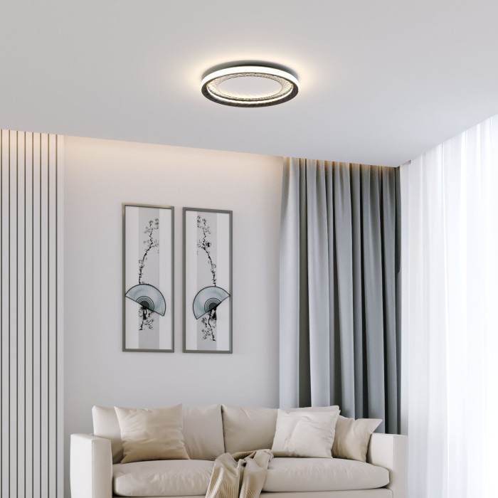 Потолочный светильник Parafe 40023/1 LED серый Eurosvet