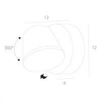 Настенный светильник уличный Chico A2212AL-1BK Arte Lamp Настенный светильник уличный Chico A2212AL-1BK Arte Lamp