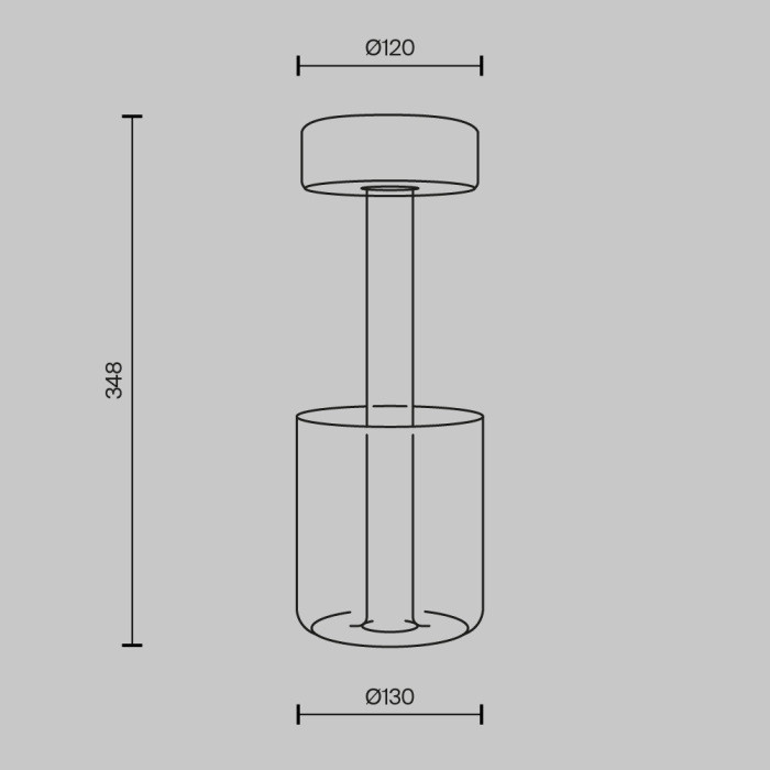 Интерьерная настольная лампа AI Collaboration MOD229TL-L3B3K1 Maytoni